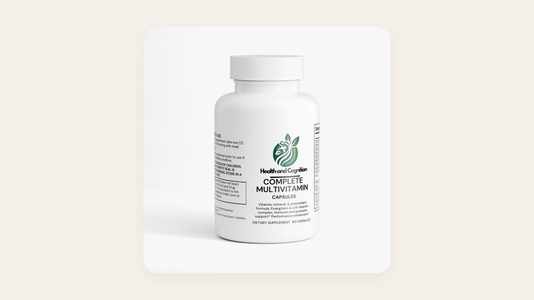 Health and Cognition Complete Multivitamin bottle