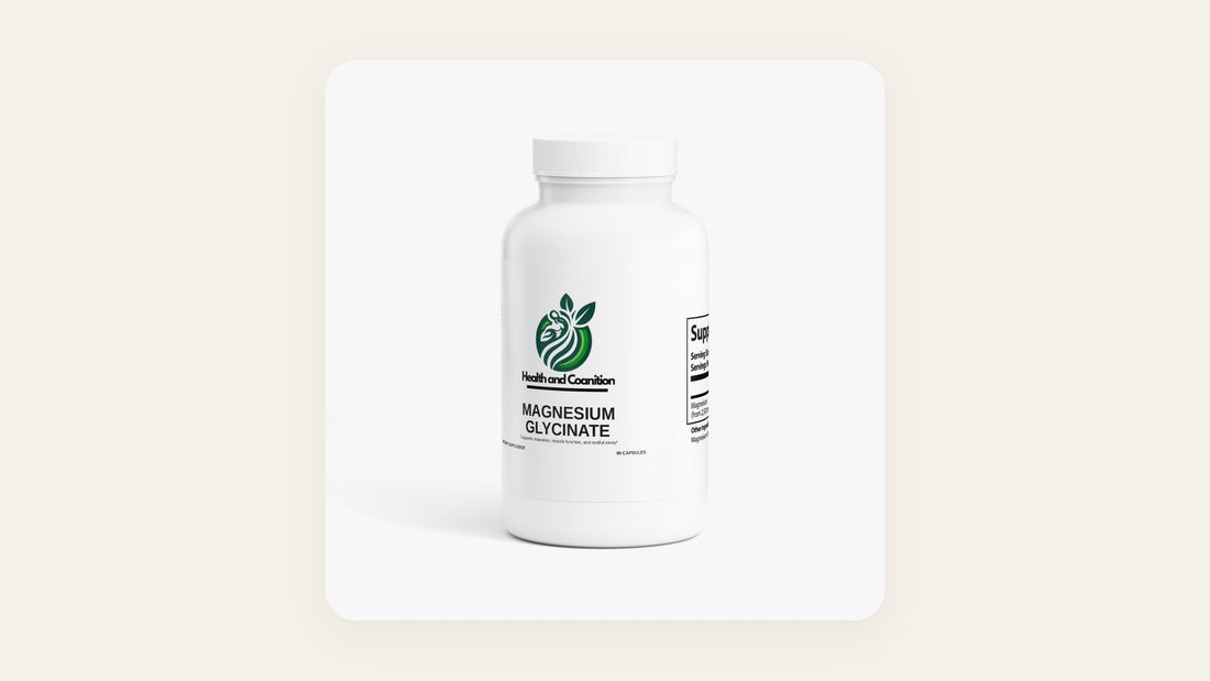 Health and Cognition Magnesium Glycinate bottle