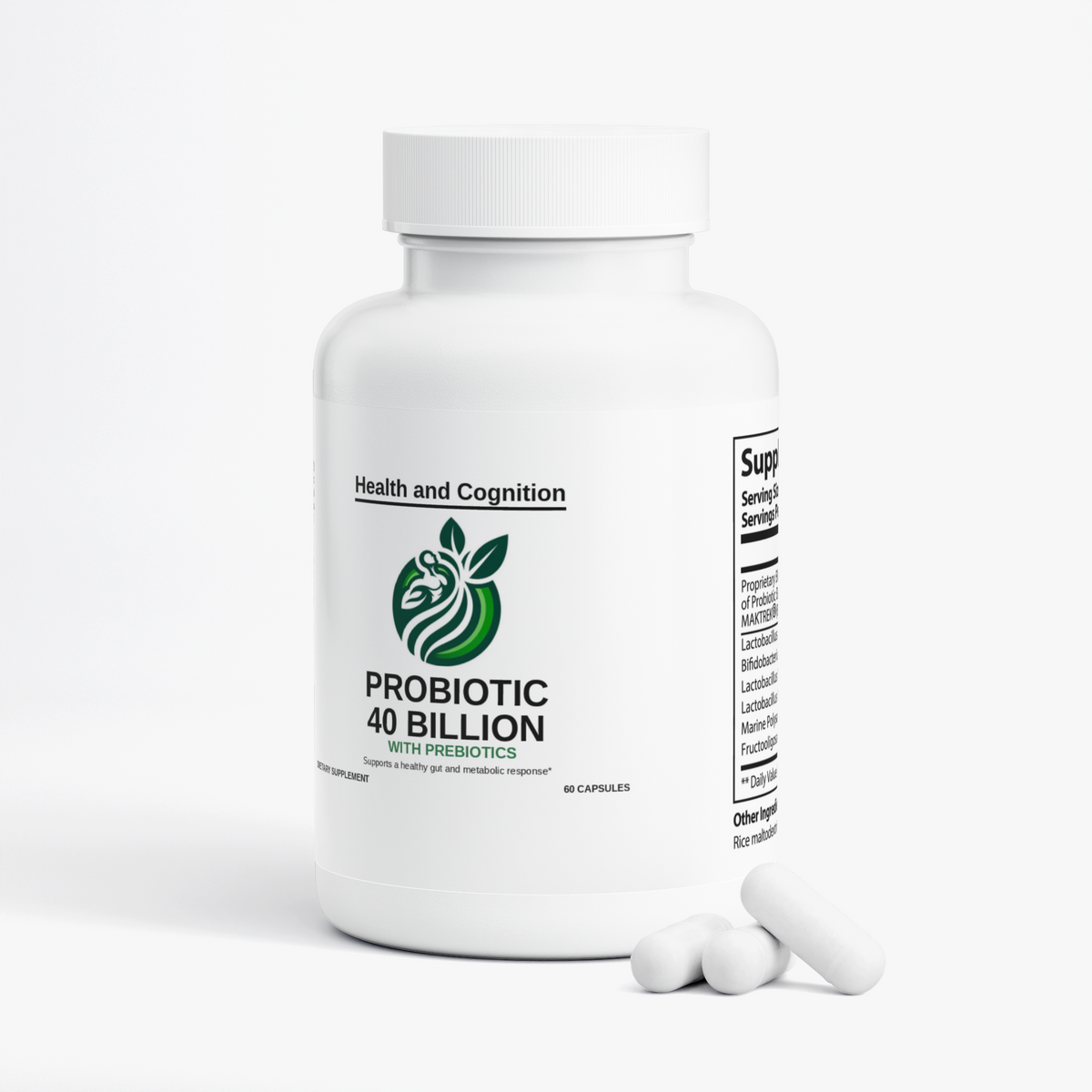 Probiotic 40 Billion with Prebiotics