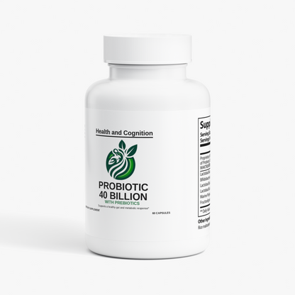 Probiotic 40 Billion with Prebiotics