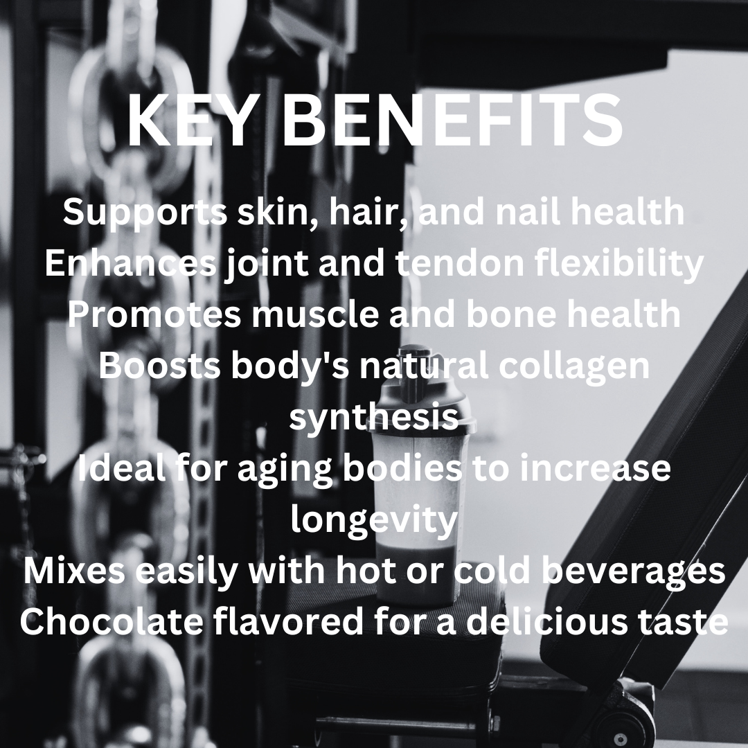 Grass-Fed Collagen Peptides Powder (Chocolate)