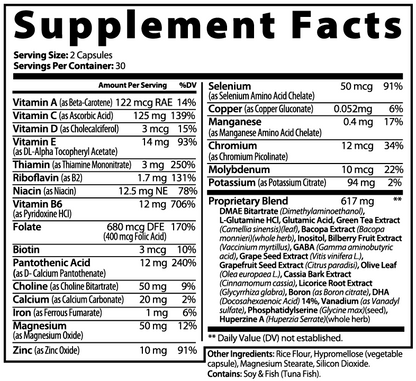 Wake Up Smart — Focus & Cognition Formula