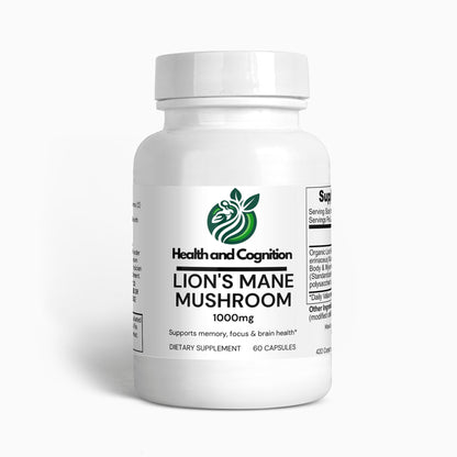 Lion's Mane Mushroom - Health and Cognition