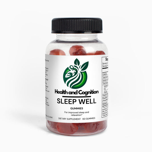 Sleep Well Gummies (Adult) - Health and Cognition