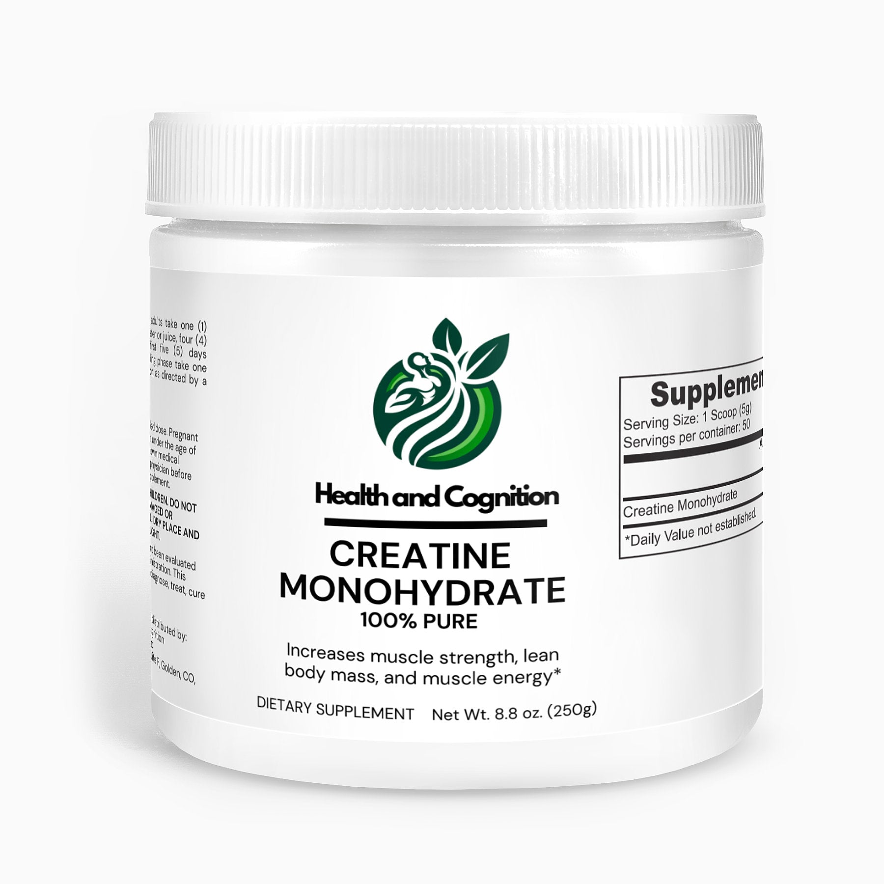 Creatine Monohydrate - Health and Cognition