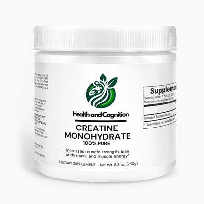 Creatine Monohydrate - Health and Cognition