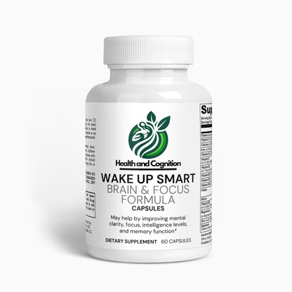 Wake Up Smart Nootropic Brain & Focus Formula - Health and Cognition