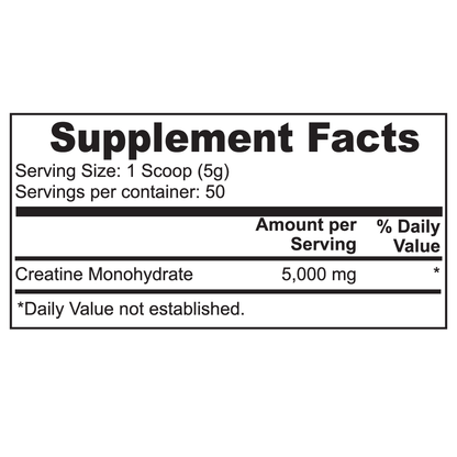 Creatine Monohydrate - Health and Cognition