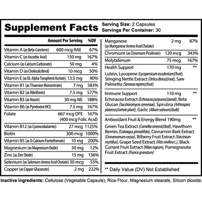 Complete Multivitamin - Health and Cognition